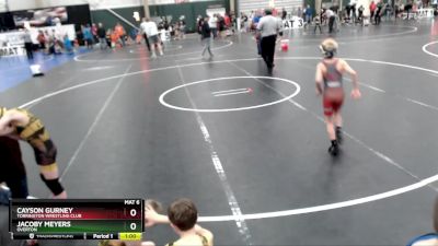 64 lbs Cons. Round 3 - Cayson Gurney, Torrington Wrestling Club vs Jacoby Meyers, Overton