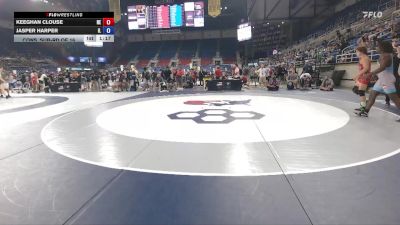 157 lbs Cons. Sub-rd Of 16 - Keeghan Clouse, NE vs Jasper Harper, IL