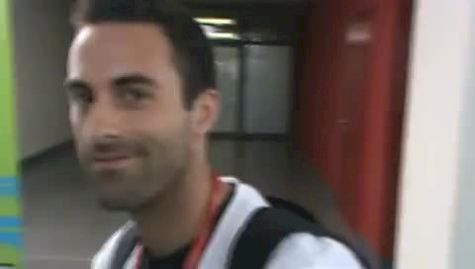 Tyson Gay walk thru Berlin World Champs