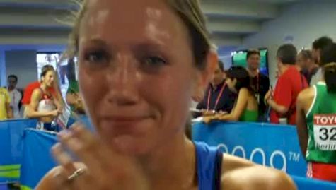 Lindsey Anderson steeple prelims Berlin World Champs