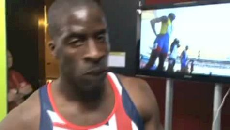 Dwain Chambers 100 lst round Berlin World Champs