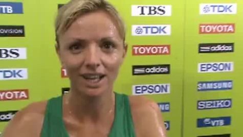 Roisin McGettigan steeple prelims Berlin World Champs