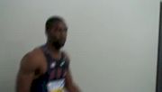 Tyson Gay after 2nd round 100 Berlin World Champs
