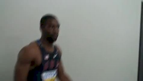 Tyson Gay after 2nd round 100 Berlin World Champs