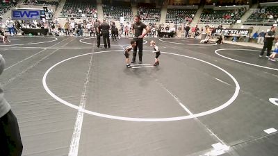 36 lbs Consi Of 8 #2 - Jensen Freeman, Claremore Wrestling Club vs Koda Williams, Pin-King All Stars