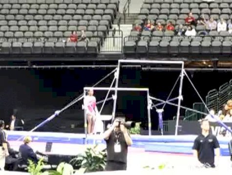 Hallie Mossett UB & Pua Hall FX 2009 US Nationals Day 2