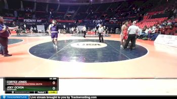 3A 285 lbs Cons. Round 2 - Cortez Jones, Lansing (Thornton Fractional South) vs Joey Ochoa, Hampshire