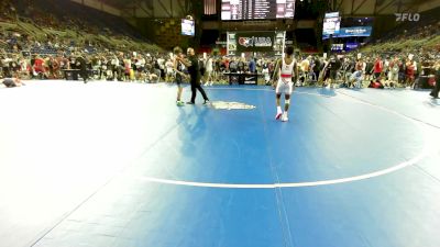 106 lbs Rnd Of 64 - Yussuf Bah, CT vs Aldynn Metzger, OH