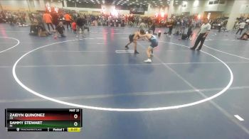 113 lbs Cons. Round 5 - Sammy Stewart, MI vs Zaidyn Quinonez, CO