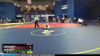 106 lbs Champ. Round 1 - Jake Talarico, St Peter Prepatory vs Colin Martin, Staunton River