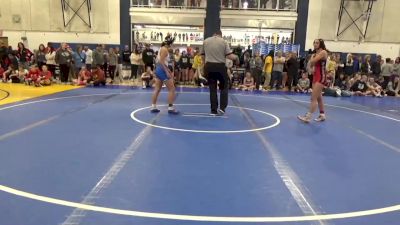 130 lbs Round Of 16 - Naima Rodriguez, Fauquier-VA vs Brailyn Mitchell, Trinity