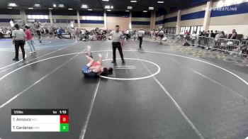 120 lbs Quarterfinal - Ty Annoura, Vici WC vs Travis Cardenas, Grindhouse WC