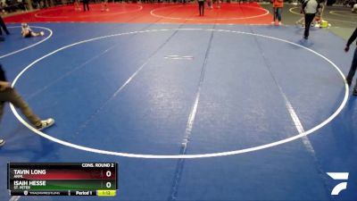 125 lbs Cons. Round 2 - Tavin Long, ANML vs Isaih Hesse, St. Peter