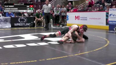 152 lbs First Round - Clay Kimmy, General McLane vs Landen Wagner, Lewisburg