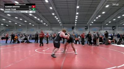 285 lbs Consolation - Xander Swoyer, KS vs Caleb Tyler, PA