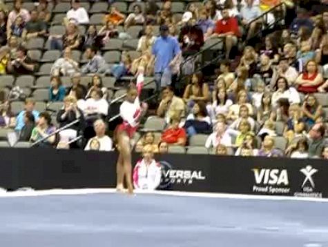 Hallie Mossett US Nationals Day 2 FX