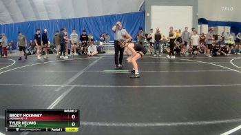 126 lbs Round 2 (8 Team) - Brody McKinney, Jackson HS vs Tyler Helwig, Rogue WC