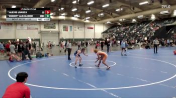 120 lbs Round 1 - Emmett Alexander, Golden Eagle Wrestling Club vs Alexis Loarca, BV Bison