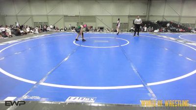80 lbs Rr Rnd 5 - Haven Pohlsander, Super Girls K-6 Red vs Kinsley Kaulaity, Oklahoma Mafia Girls K-6
