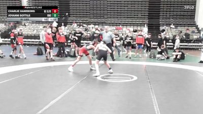 81 lbs Rr Rnd 1 - Charlie Haneborg, Nebraska Elite - MSE vs Jovanni Sottile, Ruthless Maize - MSE
