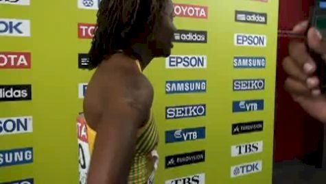 Aleen Bailey 1st round 100 Berlin World Champs