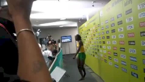 Kerron Stewart 1st round 100 Berlin World Champs