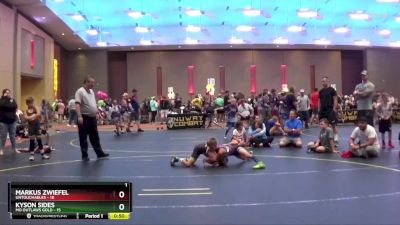 64 lbs Semis & 1st Wrestleback (8 Team) - Kyson Sides, MO Outlaws Gold vs Markus Zwiefel, Untouchables