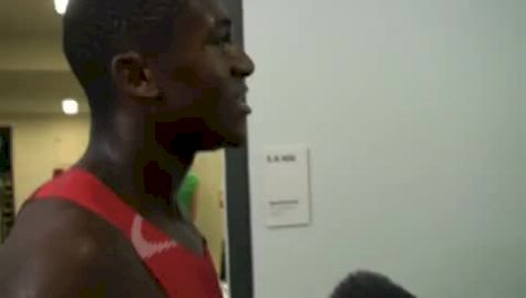 Gerald Phiri after semis Berlin World Champs