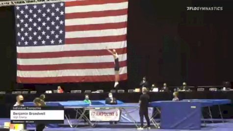 Benjamin Broadwell - Individual Trampoline, High Energy - 2021 USA Gymnastics Championships