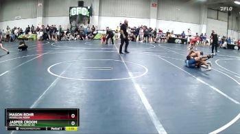 130 lbs Champ. Round 3 - Mason Rohr, Massillon Perry vs Jasper Croom, Grappling House WC