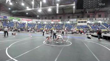 105 lbs Consi Of 4 - Aiden Axtell, La Junta Wolfpack vs Carter Stillman, Lesher Middle School