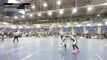 90 lbs Consolation - Everett Dumbleton, Bear Cave WC vs Jordan Williams, Black Fox Wrestling Academy