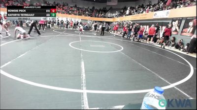 117 lbs Rr Rnd 2 - Kathryn Tetreault, Aztec Grappling Academy vs Rowdie Peck, Hinton Takedown Club