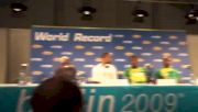 IAAF Pres congratulates Bolt