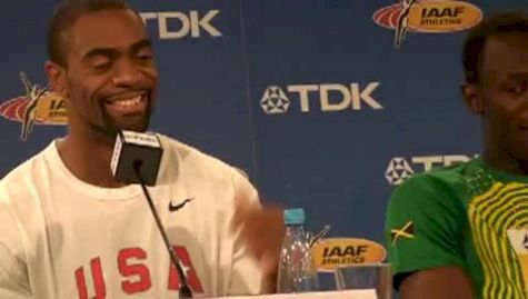 Tyson not 100 percent, Bolt training this season and Asafa answers a questions