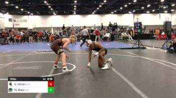 133 lbs C Of 8 #1 - Stockton Obrien, Wyoming vs Micah Roes, Binghamton