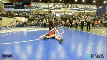 67 lbs 5th Place - Azley Mullon, Morrison Takedown Club vs Caius Moore, Standfast