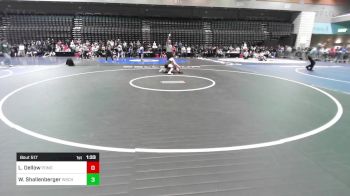 113 lbs Round Of 32 - Logan Dellow, Pomona vs William Shallenberger, Wasatch