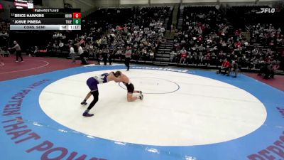 4A 157 lbs Cons. Semi - Josue Pineda, Tooele vs Brice Hawkins, Hurricane