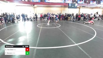 220 lbs Round Of 64 - Carson Herzfeld, Mt. Anthony Union vs Felix Munoz, Needham