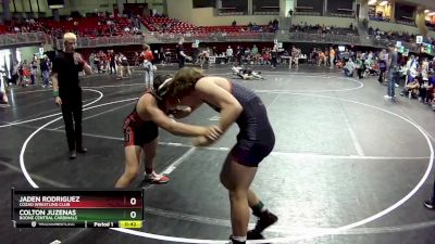 140 lbs Cons. Round 3 - Jaden Rodriguez, Cozad Wrestling Club vs Colton Juzenas, Boone Central Cardinals