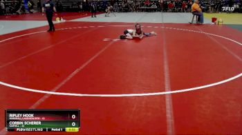 75 lbs Finals (8 Team) - Corbin Scherer, Sartell vs Ripley Hook, Marshall/Lakeview/RTR