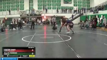 195 lbs Cons. Semi - Ralph Moreno, Worland vs Colter Haws, Burns/Pine Bluffs