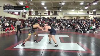190 lbs 19th Place Match - Jake Murray, Burlington Notre Dame vs Laith Raham, Tinley Park (Andrew)