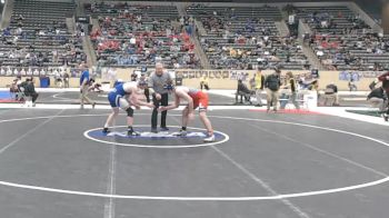 215 lbs Cons. Round 2 - Tyler Heck, Covington Catholic vs Jeffrey Temprano, Lafayette
