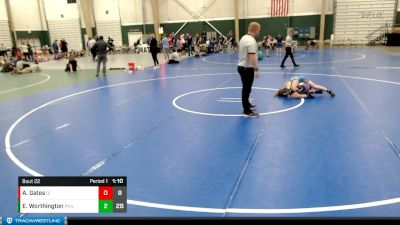 90 lbs Round 6 (8 Team) - Axton Gates, G.I. Grapplers vs Ethan Worthington, Phillipsburg