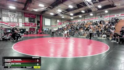 235 lbs Semifinal - Isabelle Mandel, Etiwanda vs Charlene Smith, San Dimas