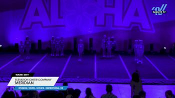Elevation Cheer Company - Meridian [2025 L1 Youth - Novice - Restrictions - D2 Day 1] 2025 Aloha Concord Showdown