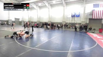165 lbs Cons. Round 5 - Gage Tanner, Syracuse vs Zane Kelley, Syracuse