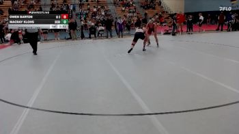 197 lbs Champ. Round 1 - Owen Barton, Iowa Central Community College vs Macray Klohs, Saint Cloud State